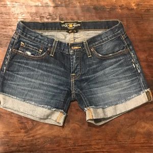 Lucky Brand size 00/24 shorts